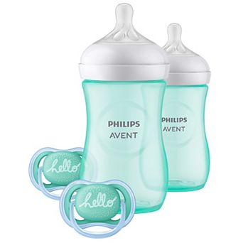 Philips Avent Natural Anti-Colic Infant Baby Bottle with Natural Response Nipple Baby Gift Set