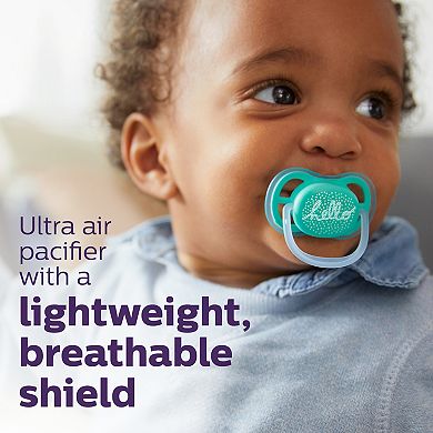 Philips Avent Teal Natural Baby Bottle with Natural Response Nipple Baby Gift Set
