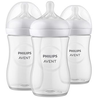 Philips Avent 9-oz. Natural Newborn Anti-ColicBaby Bottle With Natural Response Nipple 3-Pack