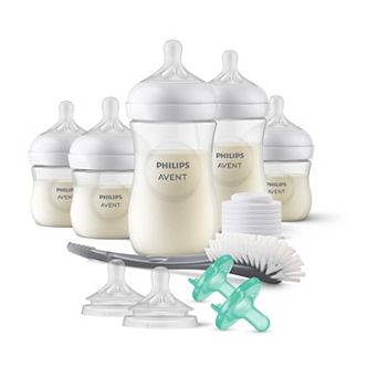 Philips Avent Natural Baby Bottle with Natural Response Nipple Newborn Baby Gift Set