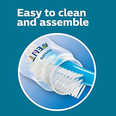 Philips Avent 4-oz. Anti-Colic Newborn Baby Bottle With AirFree Vent 3-Pack