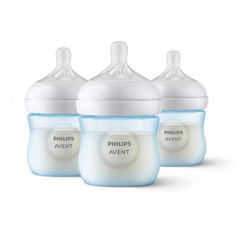 Philips Avent 4-oz. Natural Newborn Baby Bottle With Natural Response Nipple 3-Pack