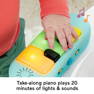 Fisher-Price 3-in-1 Hit Wonder Baby Activity Center & Toddler Play Table with Music & Lights