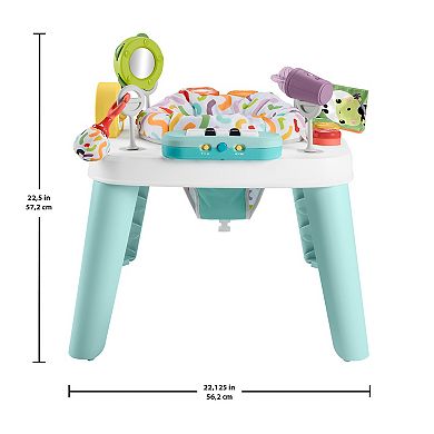 Fisher-Price 3-in-1 Hit Wonder Baby Activity Center & Toddler Play Table with Music & Lights