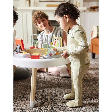 Fisher-Price Learning Toy 2-in-1 Like a Boss Infant Activity Center and Toddler Play Table