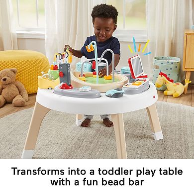 Fisher-Price Learning Toy 2-in-1 Like a Boss Infant Activity Center and Toddler Play Table