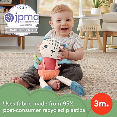 Fisher-Price Planet Friends Spotting Fun Snow Leopard Baby Sensory Toy