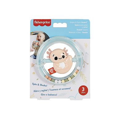 Fisher-Price Animal Themed Baby Toy Teether Rattle & Clacker - Styles ...