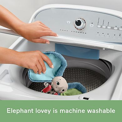 Fisher-Price Planet Friends All Ears Lovey Baby Sensory Plush Elephant Toy