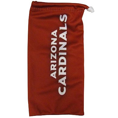 NFL Arizona Cardinals Chrome Wrap Sunglasses & Microfiber Bag
