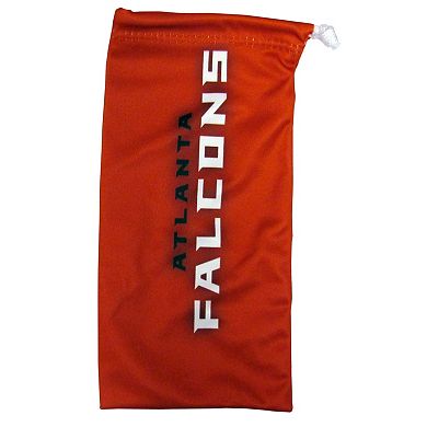 NFL Atlanta Falcons Chrome Wrap Sunglasses & Microfiber Bag
