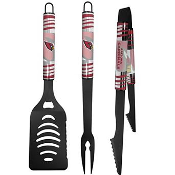NFL Arizona Cardinals 3 pc Tailgater BBQ Tool Set