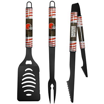 NFL Cleveland Browns 3 pc Tailgater BBQ Tool Set