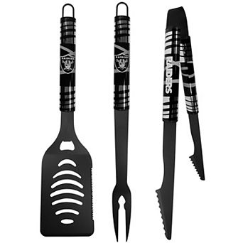 NFL Las Vegas Raiders 3 pc Tailgater BBQ Tool Set