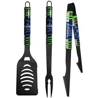 NFL Seattle Seahawks 3 pc Tailgater BBQ Tool Set