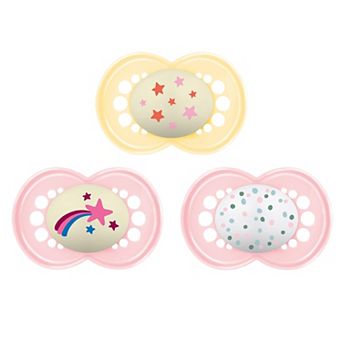MAM Original Night & Day Baby Pacifier, 16+ Months 3-Pack