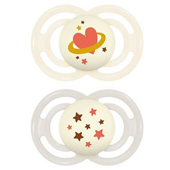 MAM Perfect Night Baby Pacifier, 16+ Months 2-Pack