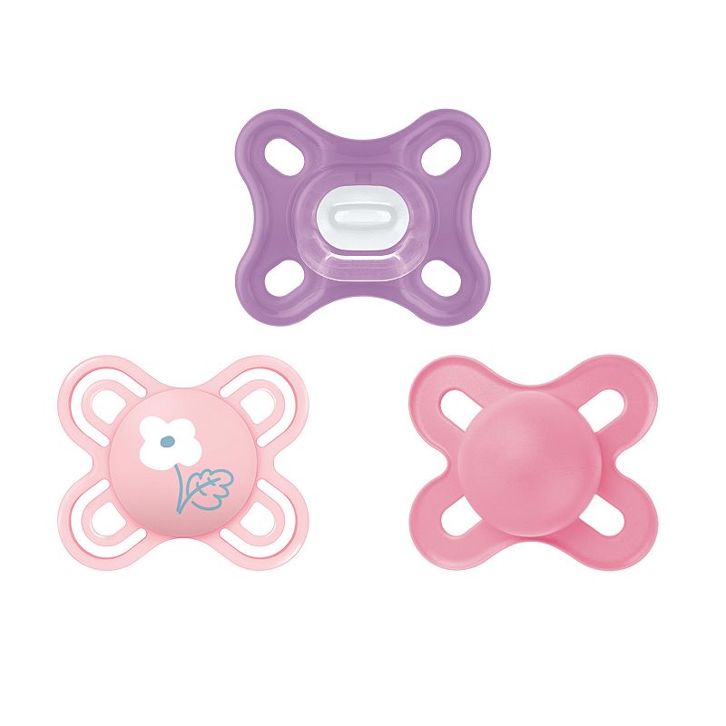 UPC 845296002730 product image for MAM Newborn Variety 3-Pack Pacifiers, Pink | upcitemdb.com