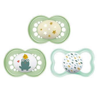 MAM 3 pc Cream Baby Pacifier Variety Pack