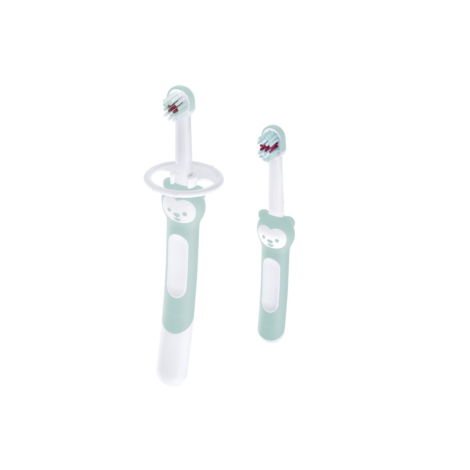 MAM Girls Toothbrush 2-piece Set, Blue