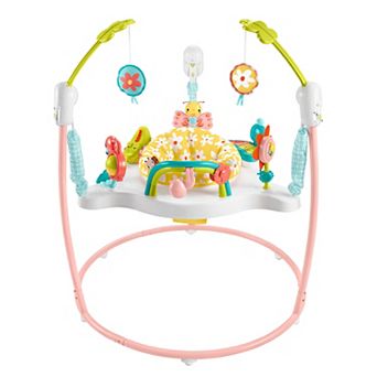 Fisher-Price Baby Bouncer Blooming Fun Jumperoo Activity Center with Music & Lights
