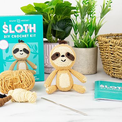 Gift Republic DIY Sloth Crochet Kit by Gift Republic