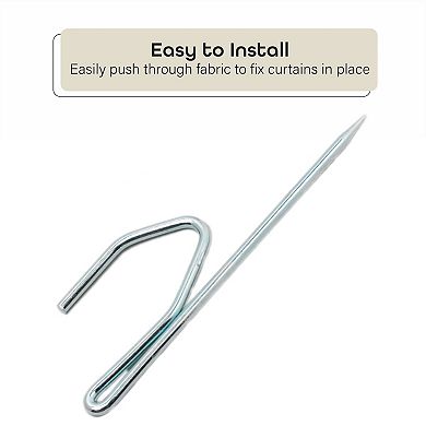 Achim Fantasia Curtain Rod, Bracket & Hooks Set
