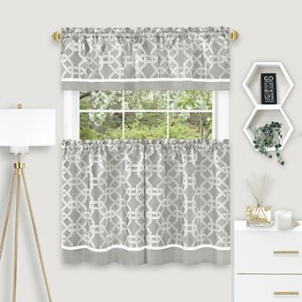 Achim Arlington Curtain Tier and Valance Set