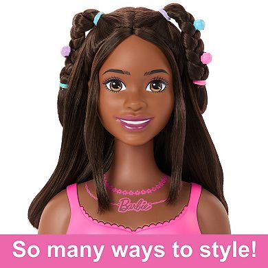 Barbie® Doll Brown Hair Styling Head