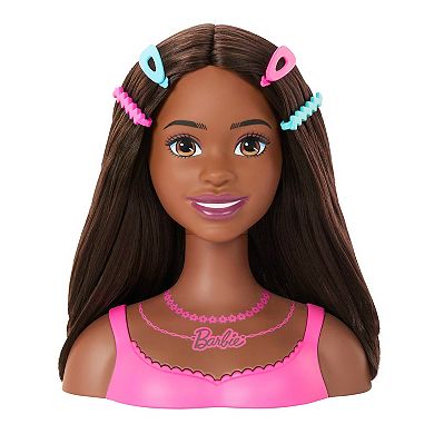 Barbie® Doll Brown Hair Styling Head