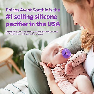 Philips Avent Newborn Soothie Pacifier 2-Pack