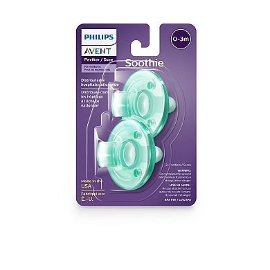 Philips Avent Newborn Soothie Pacifier 2-Pack