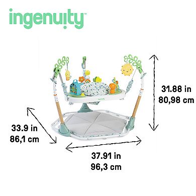Ingenuity Tummy to Toes 6-in-1 Milestone Center