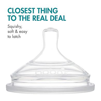 Boon Nursh 3-Pack Extra Slow Silicone Nipples