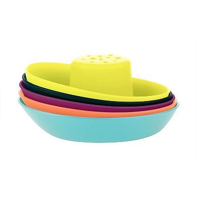 Boon 5-Piece Fleet Stackable Bath Toy