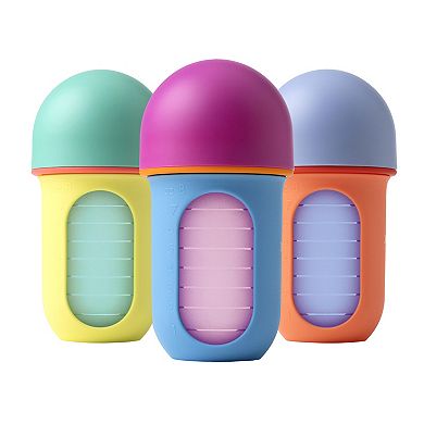 Boon Nursh 8oz Silicon Bottles 3-Pack
