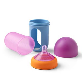 Boon Nursh 8oz Silicon Bottles 3-Pack