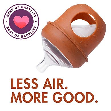 Boon Nursh 3-Pack 4-oz. Silicone Baby Bottles