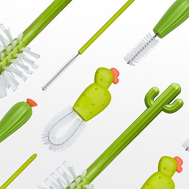 Boon 4-Piece Cacti Baby Bottle Brush Replacement Set