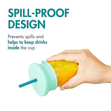 Boon Snug Universal Silicone Straw Lids