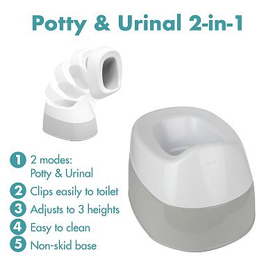 The First Years 2-in-1 Sit Or Stand Potty & Urinal