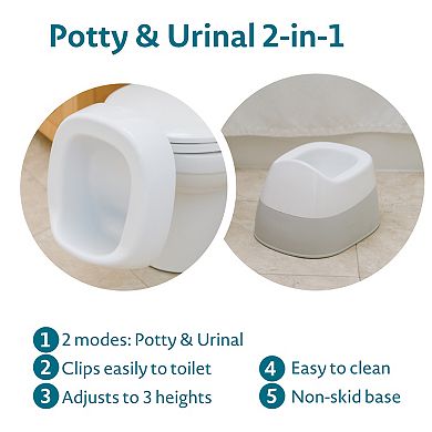 The First Years 2-in-1 Sit Or Stand Potty & Urinal