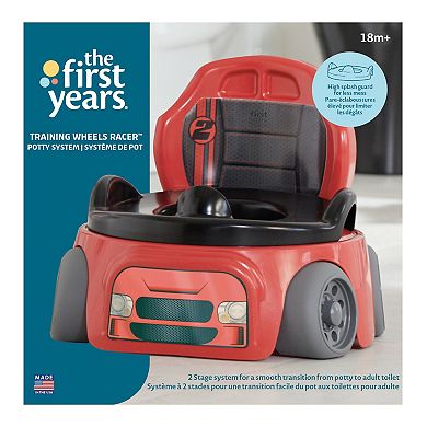 The First Years Training Wheels Racer Potty Seat Toilet