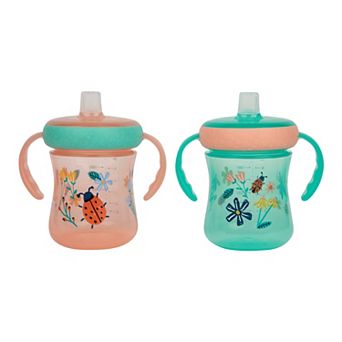 The First Years 2-Pack Lady Bug Soft Sprout Trainer Cups