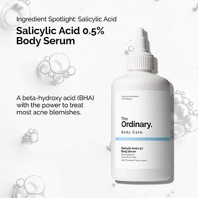 Salicylic Acid 0.5% Body Serum Exfoliating Treatment for Acne