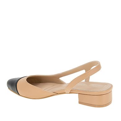 BCBGeneration Tillie Women's Cap Toe Slingback Pumps