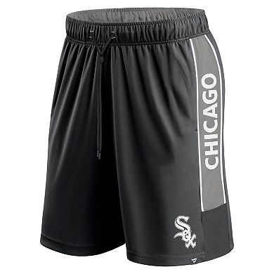 Men's Fanatics Black Chicago White Sox Win The Match Defender Shorts
