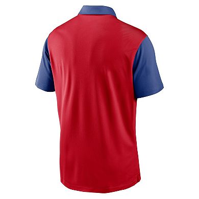 Men's Nike Red Atlanta Braves Franchise Cooperstown Collection Polo
