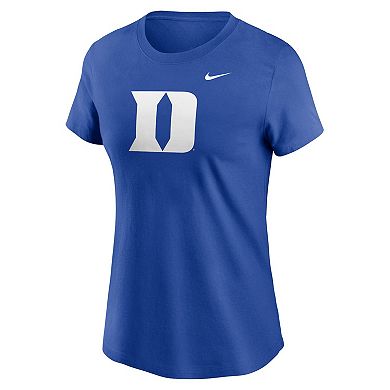 Women's Nike Royal Duke Blue Devils Primetime Evergreen Logo T-Shirt