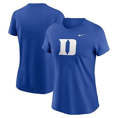 Women's Nike Royal Duke Blue Devils Primetime Evergreen Logo T-Shirt